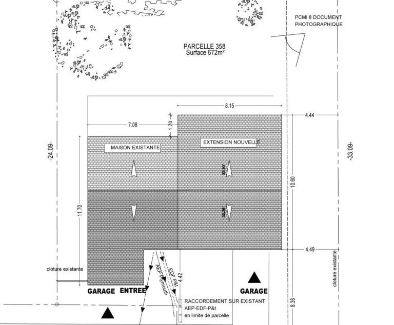 réalisations plan de masse