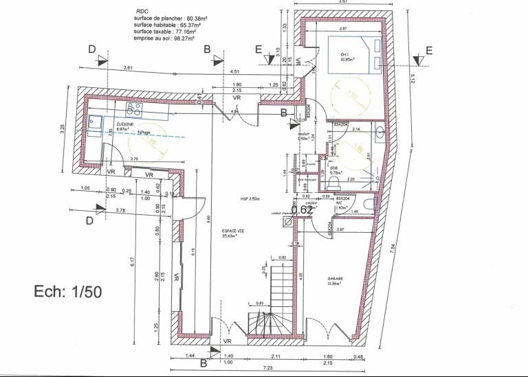 réalisations plan permis de construire